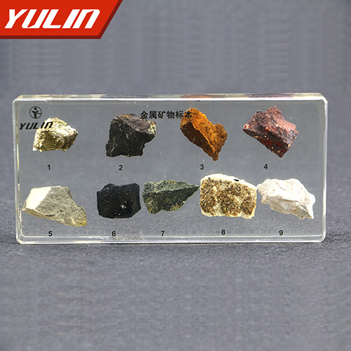 金属矿物包埋标本